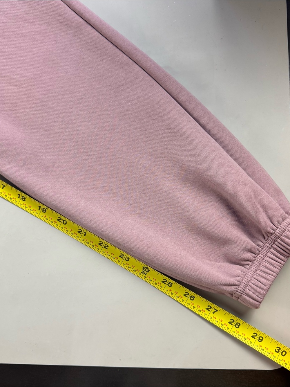NOBULL Mauve Purple Fleece Jogger Sweatpants XS Athleisure Lounge - Picture 3 of 10